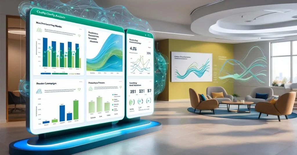 A modern charity organisation leveraging AI-driven analytics to optimise resource allocation.