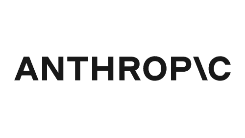 Anthropic logo representing trusted AI platforms used to build ethical, tailored generative AI and automation solutions.