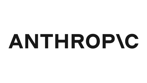 Anthropic logo representing trusted AI platforms used to build ethical, tailored generative AI and automation solutions.
