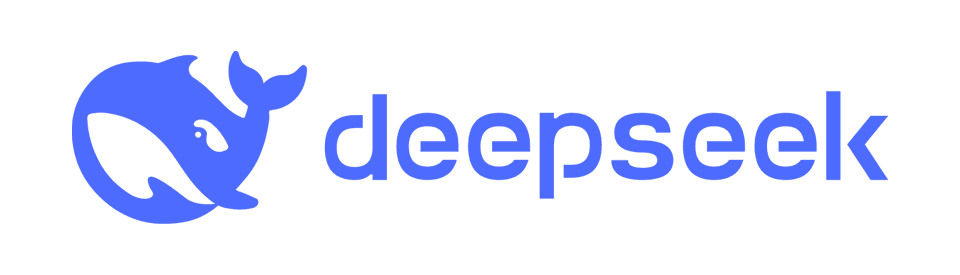 Deepseek logo representing trusted AI platforms used to build ethical, tailored generative AI and automation solutions.