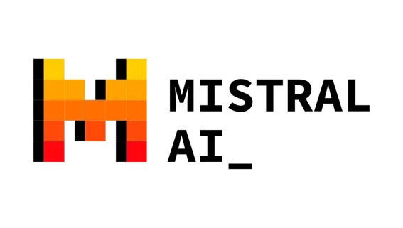 Mistral AI logo representing trusted AI platforms used to build ethical, tailored generative AI and automation solutions.